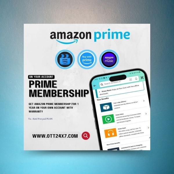 Amazon prime membership 1 year